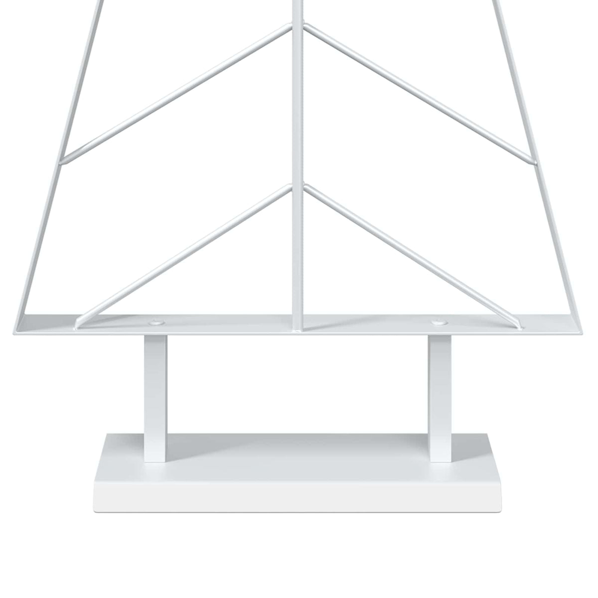 Metal Christmas Tree with Stand KUOPIO 125 cm Steel White