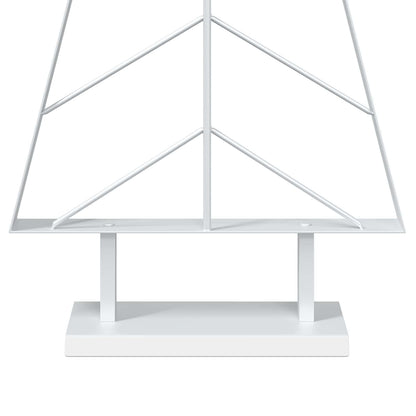 Metal Christmas Tree with Stand KUOPIO 125 cm Steel White