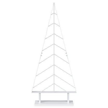 Metal Christmas Tree with Stand KUOPIO 125 cm Steel White