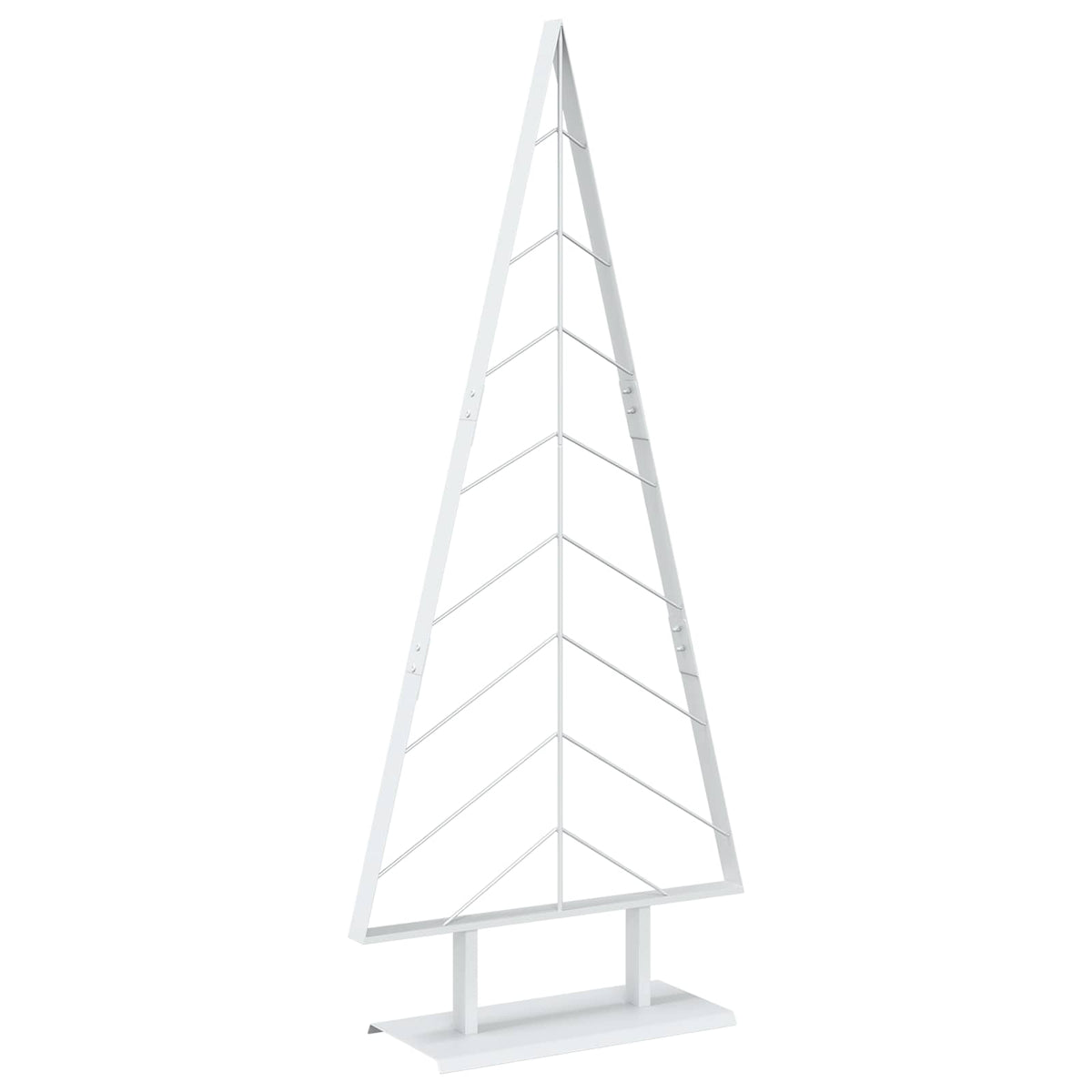 Metal Christmas Tree KUOPIO 150 cm Steel White