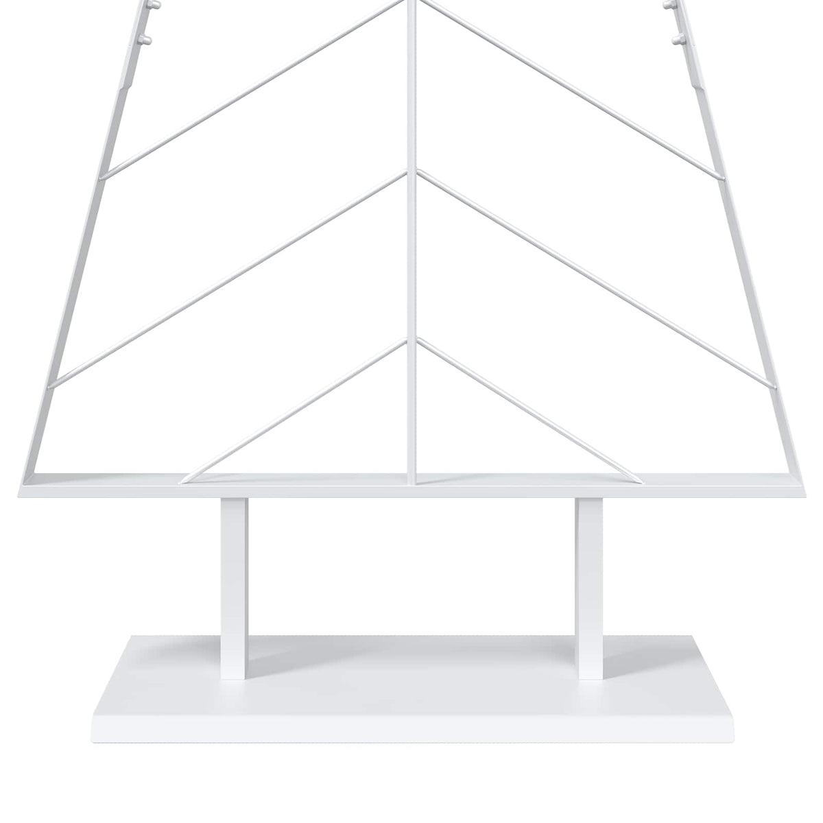 Metal Christmas Tree with Stand KUOPIO 180 cm Steel White