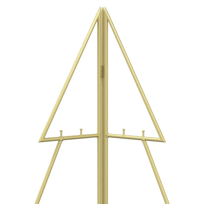 Metal Christmas Tree with Folding Stand KUOPIO 210 cm Steel