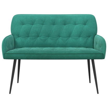 2 Seater Sofa with Metal Legs 2-Seater Turquoise Velvet