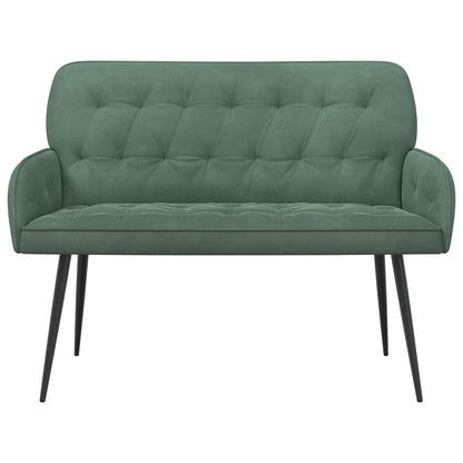 2 Seater Sofa with Metal Legs 2-Seater Sea Green Velvet