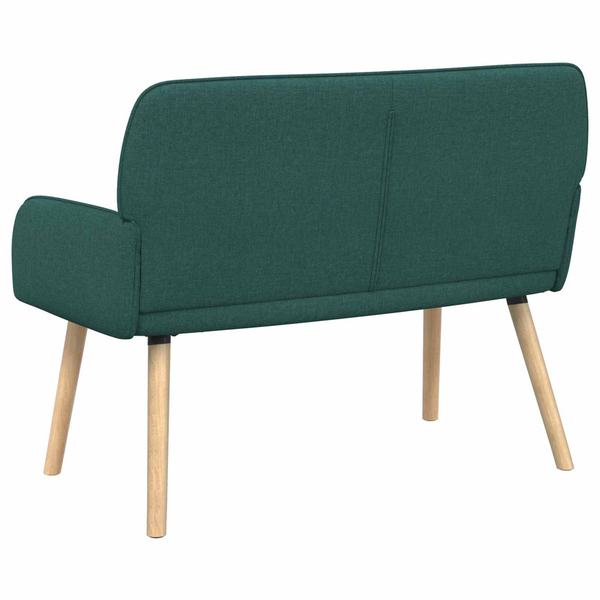 2 Seater Sofa with Solid Wood Legs 2-Seater Dark Green
