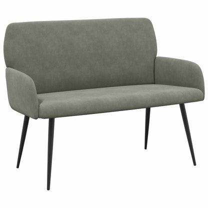 2 Seater Sofa with Metal Legs 2-Seater Light Grey