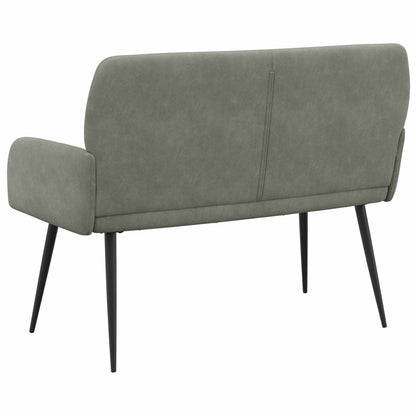 2 Seater Sofa with Metal Legs 2-Seater Light Grey