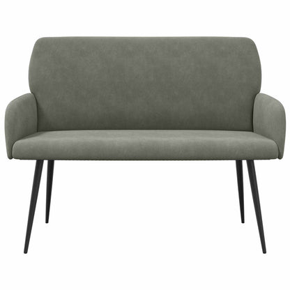 2 Seater Sofa with Metal Legs 2-Seater Light Grey