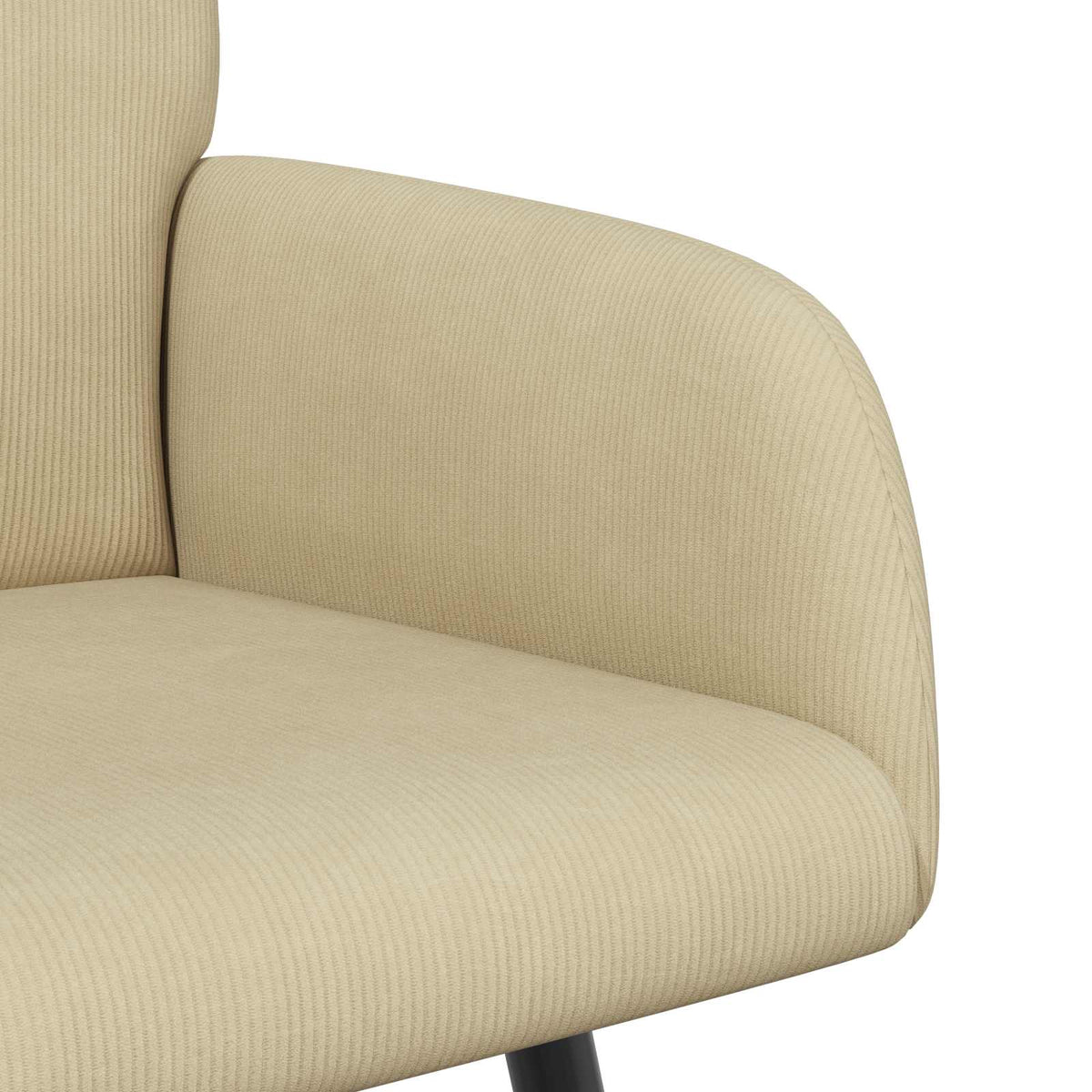2 Seater Sofa with Metal Legs 2-Seater Grey Green