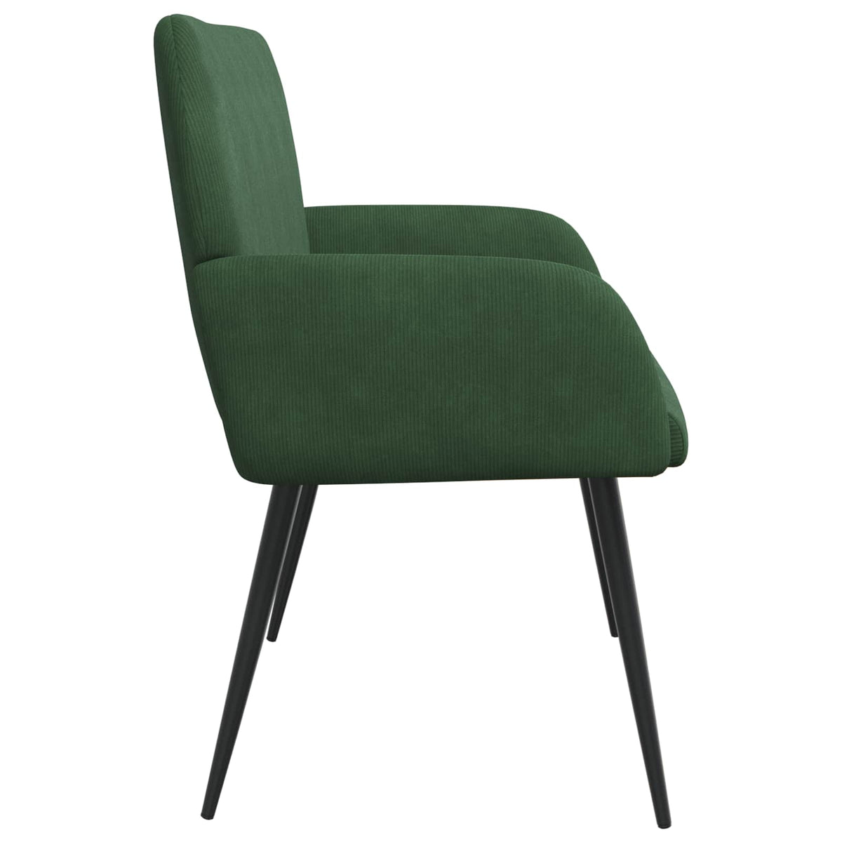2 Seater Sofa with Metal Legs 2-Seater Dark Green