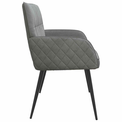 2 Seater Sofa with Metal Legs 2-Seater Dark Grey Velvet