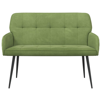 2 Seater Sofa with Metal Legs 2-Seater Light Green Velvet