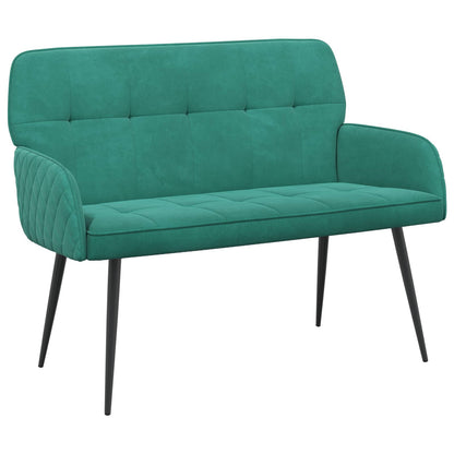 2 Seater Sofa with Metal Legs 2-Seater Turquoise Velvet