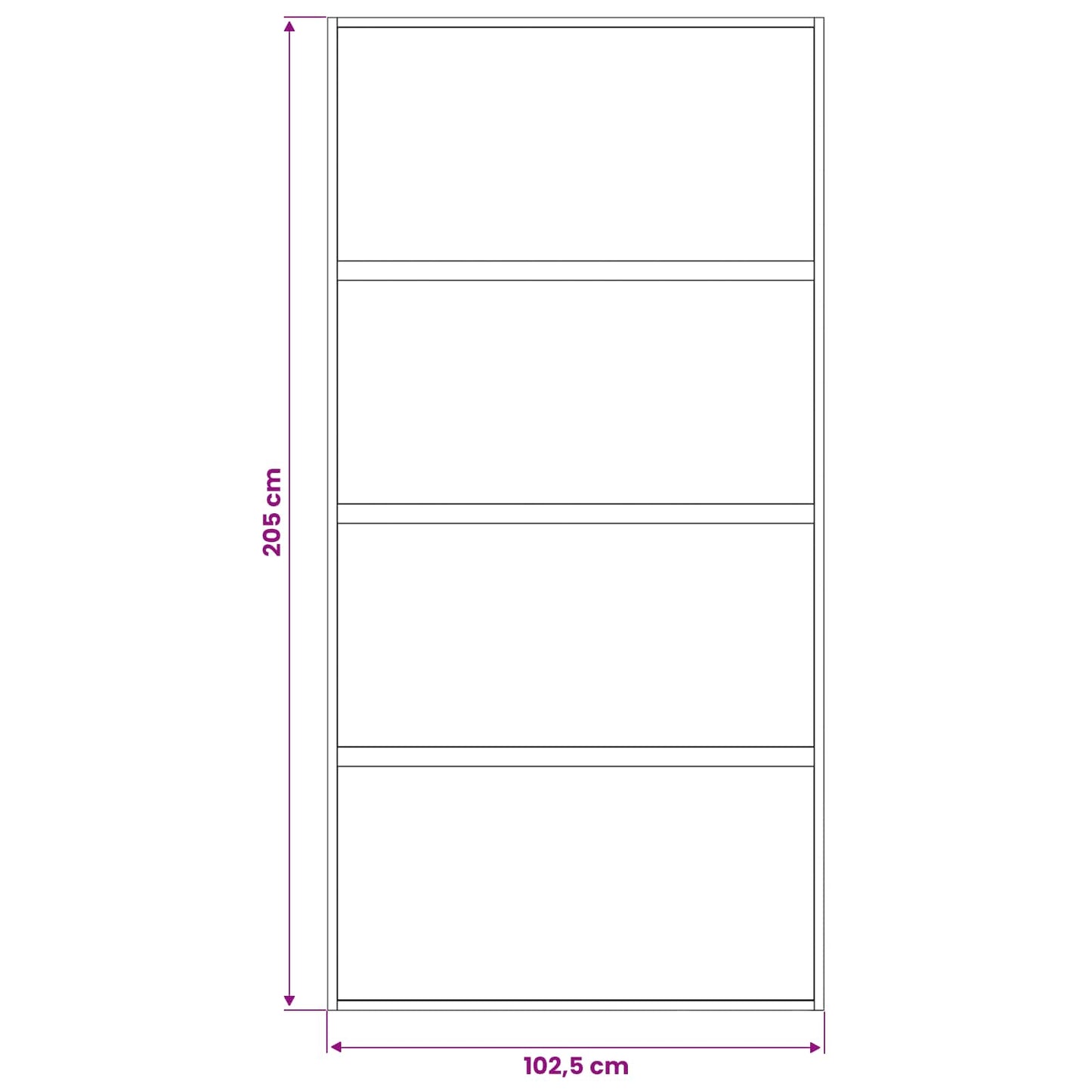 Sliding Door 102.5 x 205 cm Tempered Glass and Aluminium