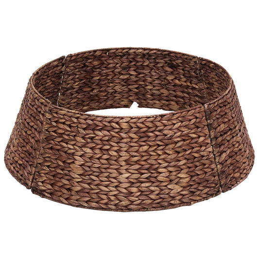 Christmas Tree Collar Round Brown Dia. 105 x 28 cm