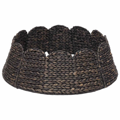 Christmas Tree Collar Round Black Dia. 90 x 28 cm