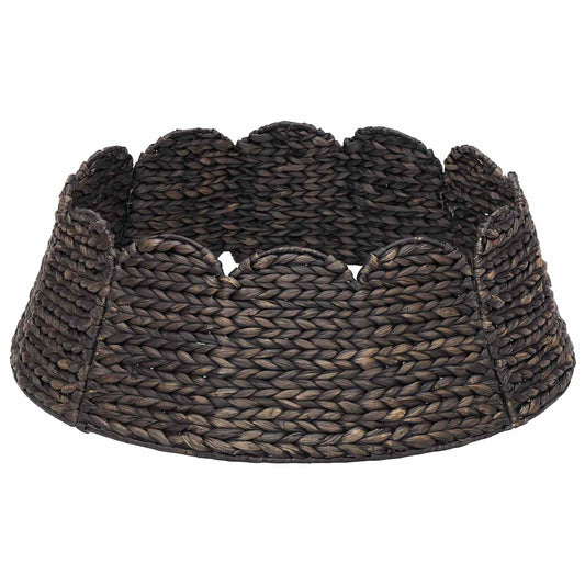 Christmas Tree Collar Round Black Dia. 90 x 28 cm