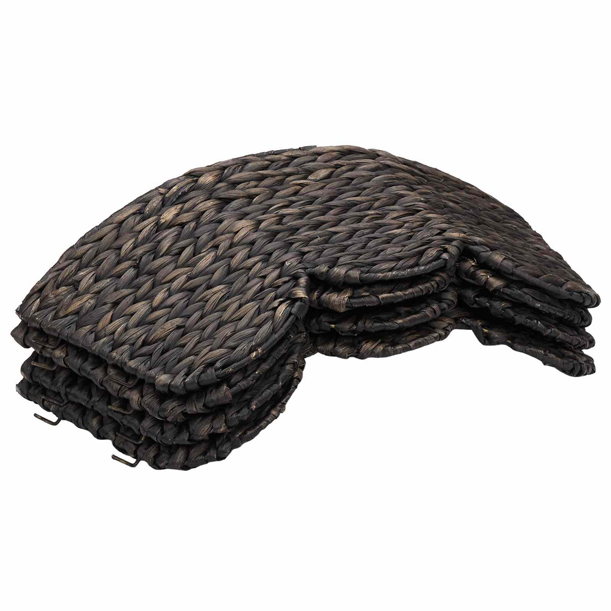 Christmas Tree Collar Round Black Dia. 90 x 28 cm
