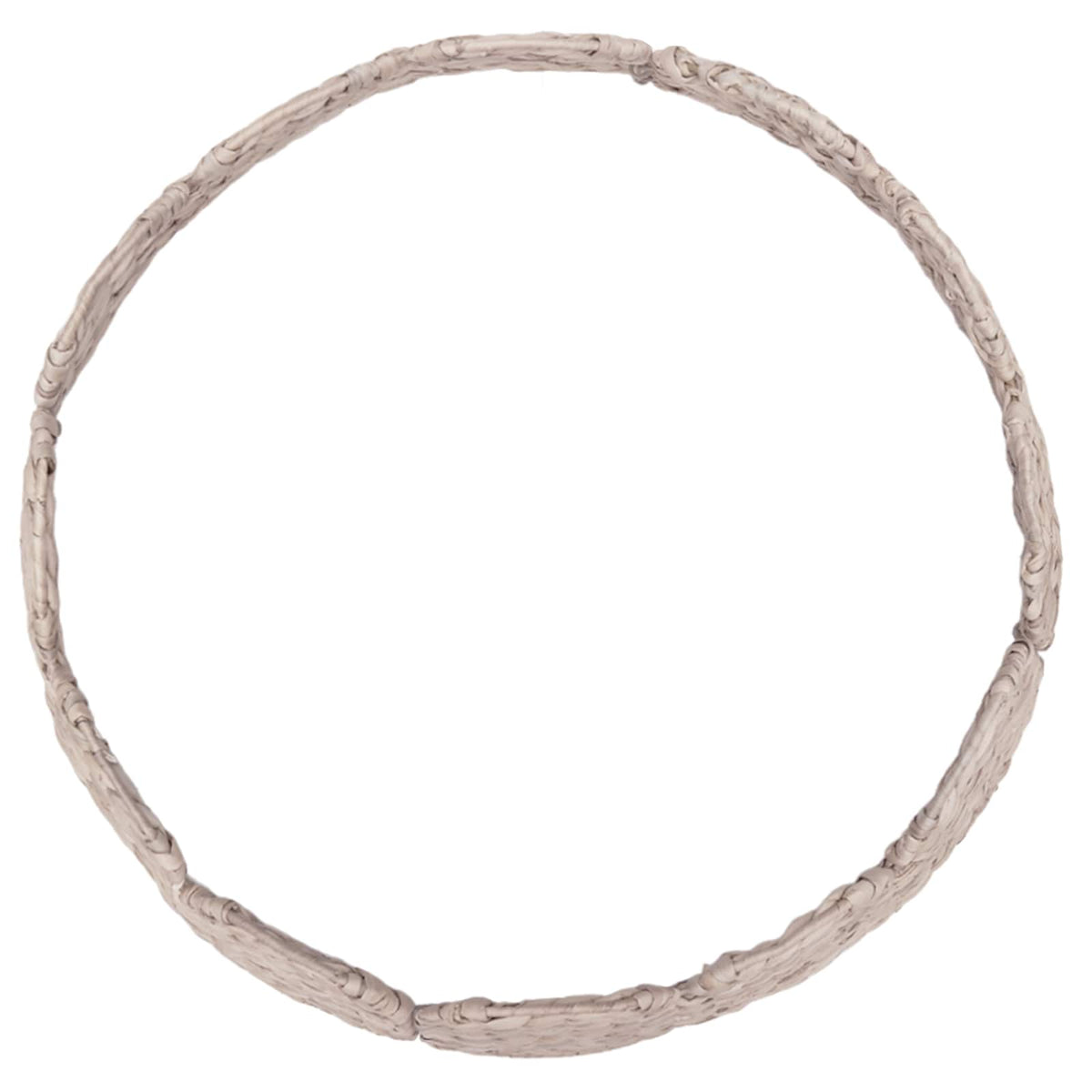 Christmas Tree Collar Round White Dia. 90 x 28 cm