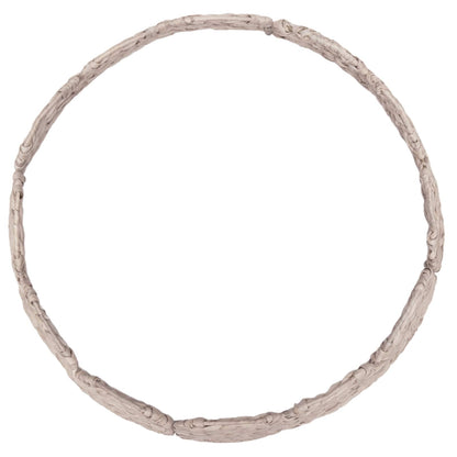 Christmas Tree Collar Round White Dia. 90 x 28 cm