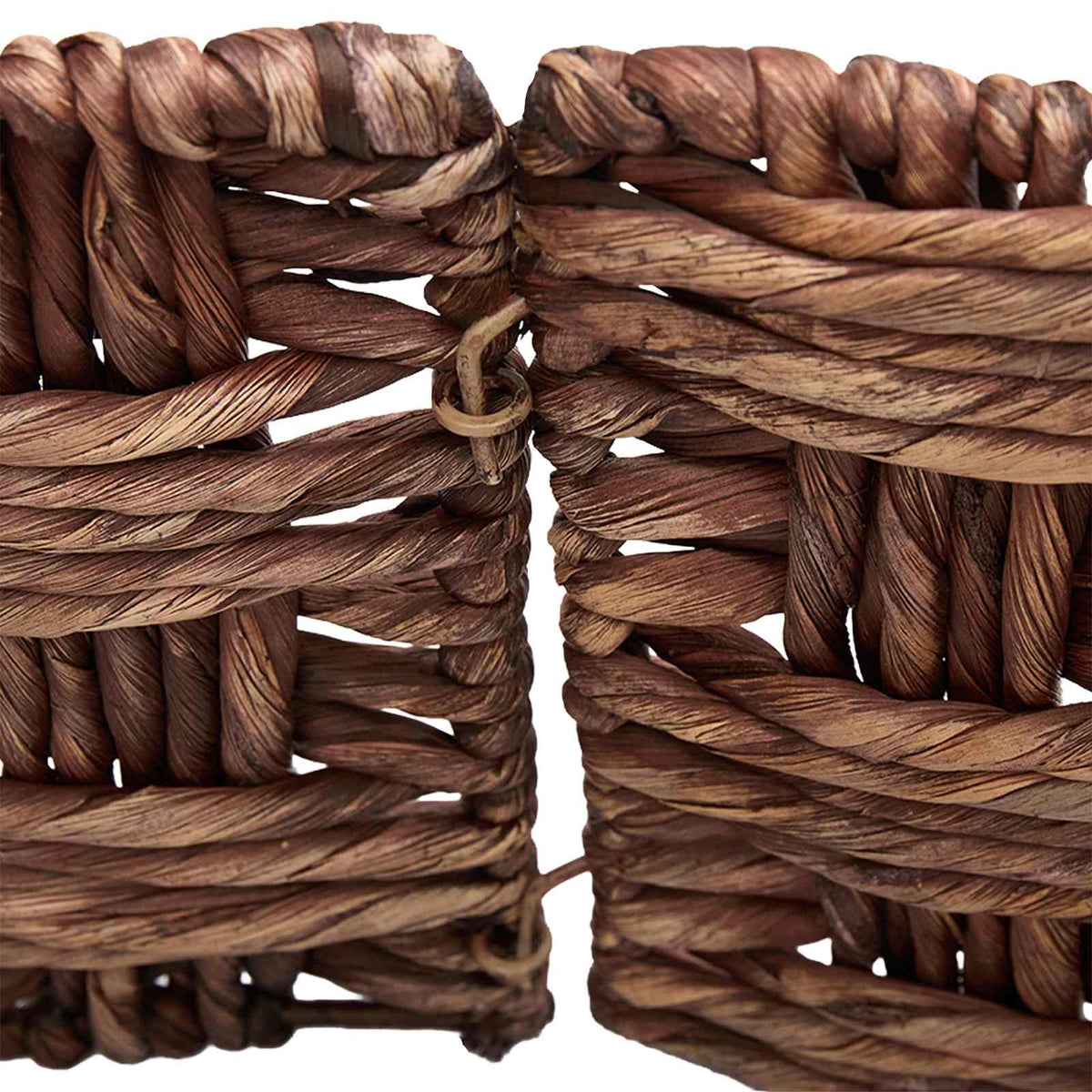 Christmas Tree Collar Round Brown Wash Dia. 90 x 28 cm