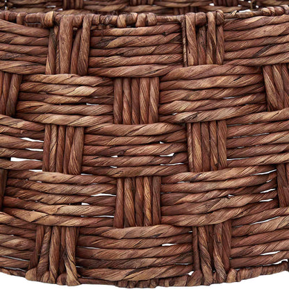 Christmas Tree Collar Round Brown Wash Dia. 90 x 28 cm