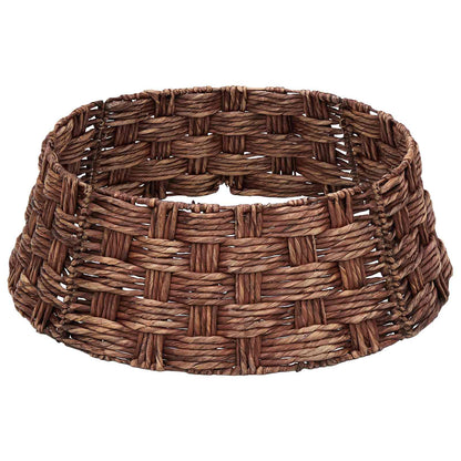 Christmas Tree Collar Round Brown Wash Dia. 90 x 28 cm