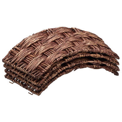 Christmas Tree Collar Round Brown Wash Dia. 90 x 28 cm