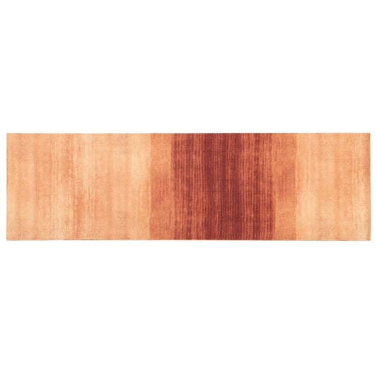 Kitchen Rug Orange Shade 300 x 60 cm 100% Polyamide Washable