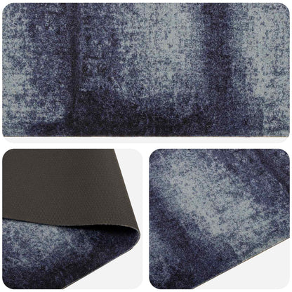 Kitchen Rug Blue Shade 300 x 60 cm 100% Polyamide Washable