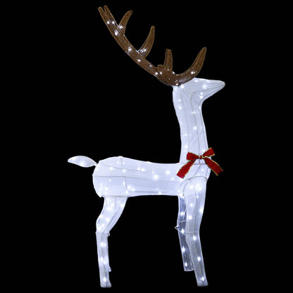 3D Christmas Reindeer LOVIISA 140 LEDs Cold White