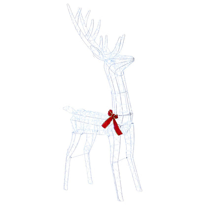 3D Christmas Reindeer LOVIISA 300 LEDs Cold White