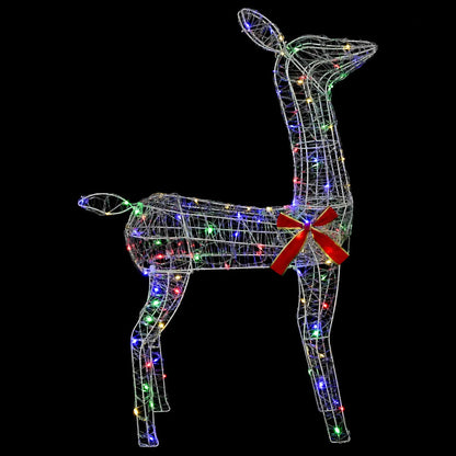 3D Christmas Reindeer LOVIISA 110 LEDs Multicolour