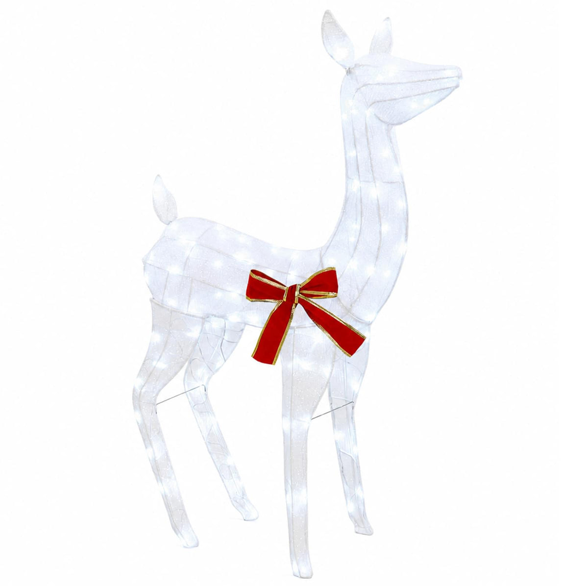 3D Christmas Reindeer LOVIISA 110 LEDs Cold White