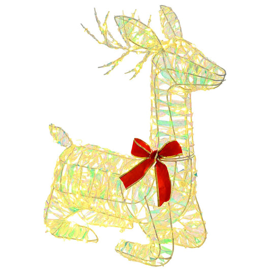 3D Christmas Reindeer LOVIISA 140 LEDs Warm White