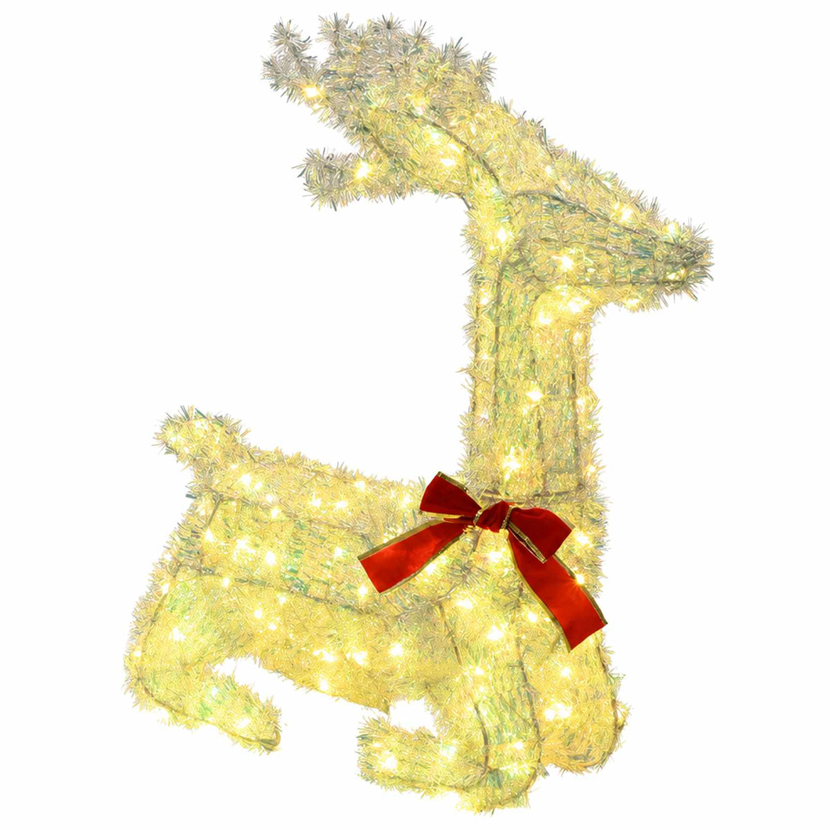 3D Christmas Reindeer LOVIISA 140 LEDs Warm White