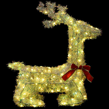 3D Christmas Reindeer LOVIISA 140 LEDs Warm White