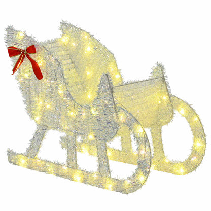 Reindeer Pull Sleigh LOVIISA 200 LEDs Warm White
