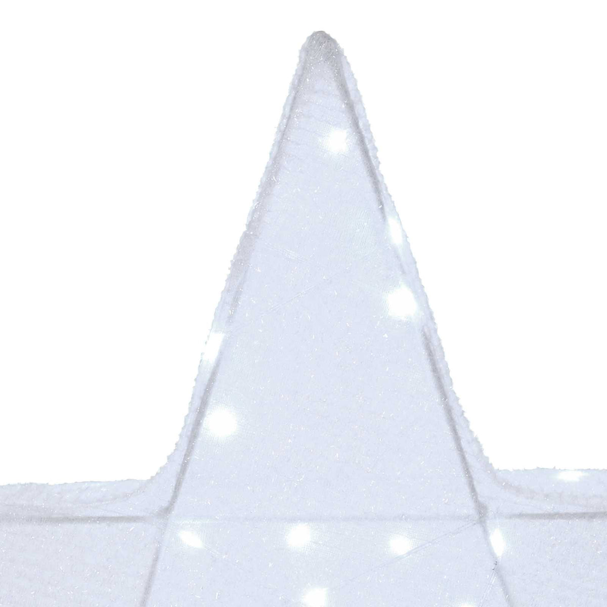 3D Christmas Star 50 LEDs Cold White 55 x 53.5 x 10 cm