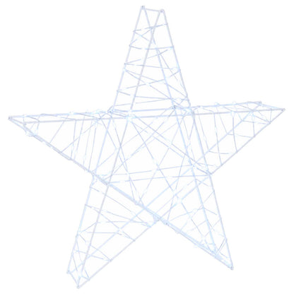 3D Christmas Star 120 LEDs Cold White 55 x 53.5 x 10 cm