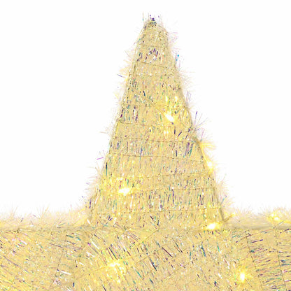 3D Christmas Star 50 LEDs Warm White 55 x 53.5 x 10 cm