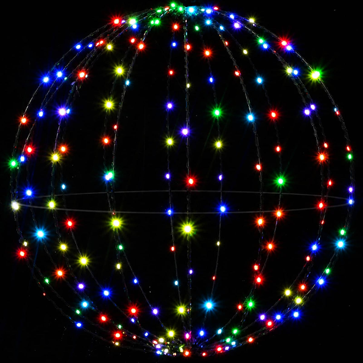 Christmas Finial Light 96 LEDs RGB Diameter 30 x 32 cm