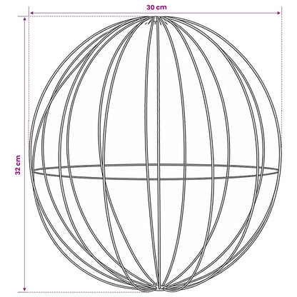 Christmas Finial Light 96 LEDs RGB Diameter 30 x 32 cm