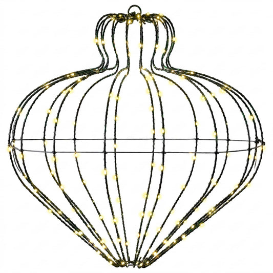 Christmas Finial Light 192 LEDs Warm White Dia. 40 x 40 cm