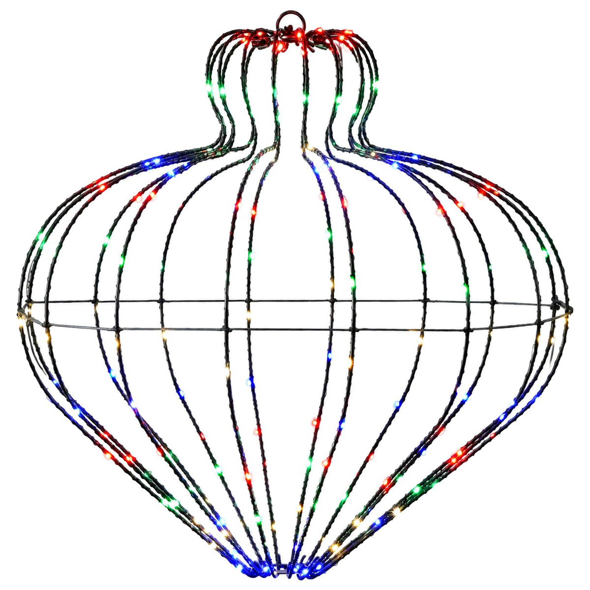 Christmas Finial Light 192 LEDs Multicolour Dia. 40 x 40 cm