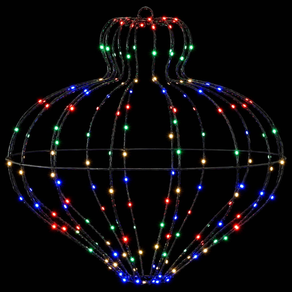 Christmas Finial Light 192 LEDs Multicolour Dia. 40 x 40 cm