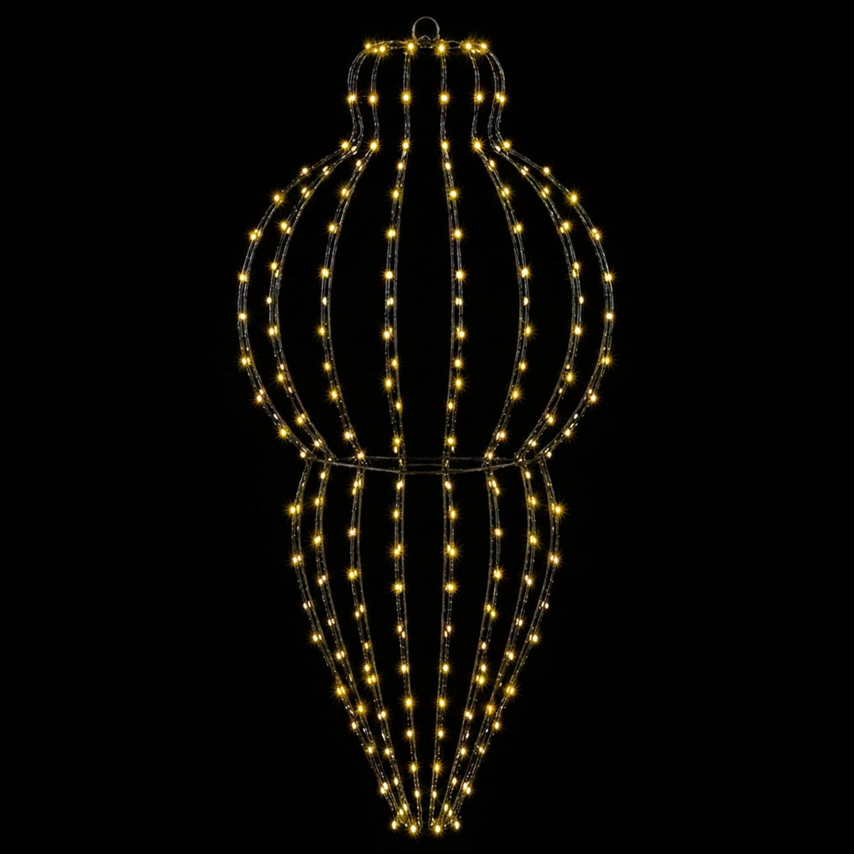 Christmas Finial Light 2 pcs 640 LEDs Warm White