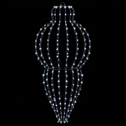 Christmas Finial Light 2 pcs 640 LEDs Cold White