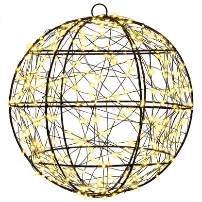 Christmas Finial Light 300 LEDs Warm White Diameter 30 x 32 cm