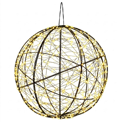 Christmas Finial Light 500 LEDs Warm White Diameter 40 x 42 cm